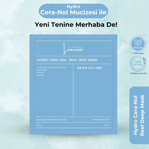 3 Adet Liarina® Hidro Seranol Maske %80 İndirimli